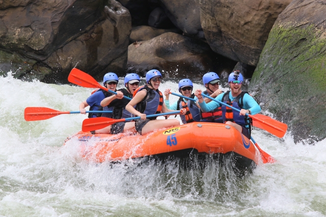  Vivere un'esperienza di rafting 