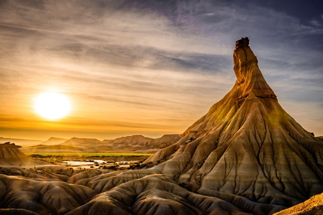  Erdburgen in Bardenas Reales 