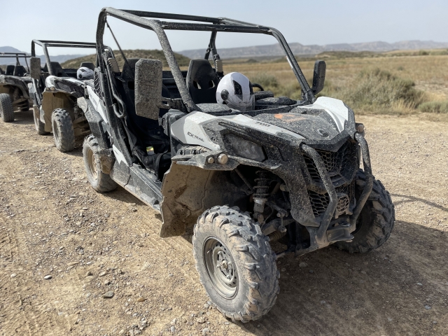 意见 Benedikt 关于 buggy bipplaza +pícon的真正Bardenas 4H