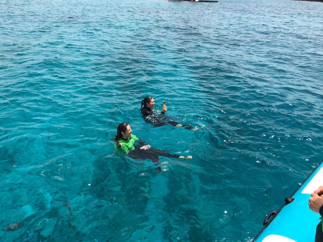  Stop for a little swim 