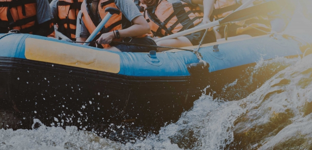 Embarcación náutica de rafting