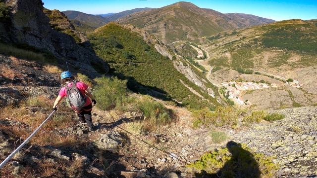  Amazing views from the via ferrata