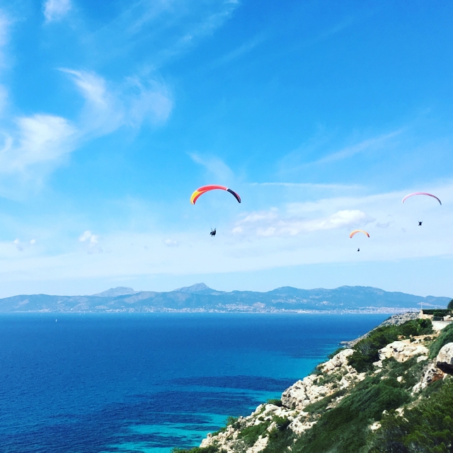 Vuelo en parapente por Mallorca