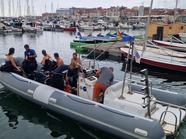  Baptême depuis le bateau 