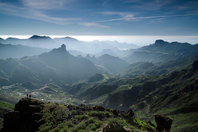  Die Aussichten während unserer Routen 
