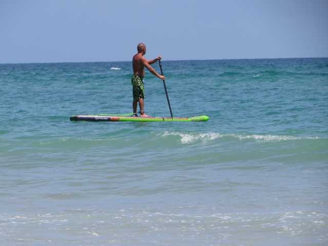 Navegando con la tabla de SUP