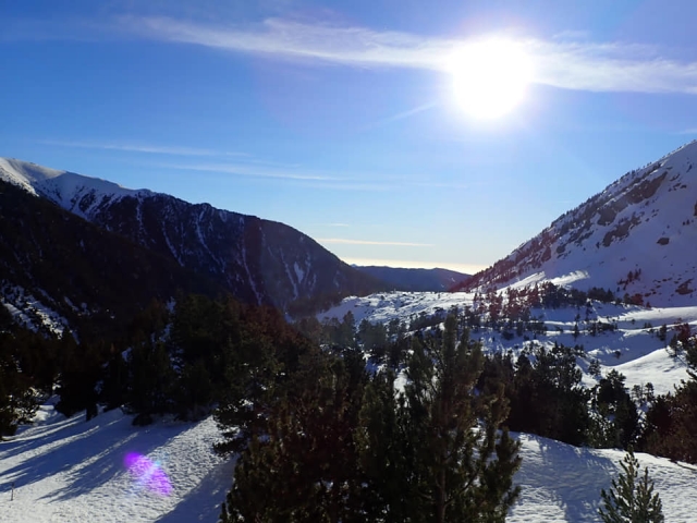  Pyrénées catalanes enneigées 