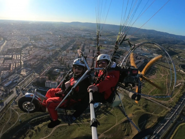 Vistas privilegiadas duranle el vuelo