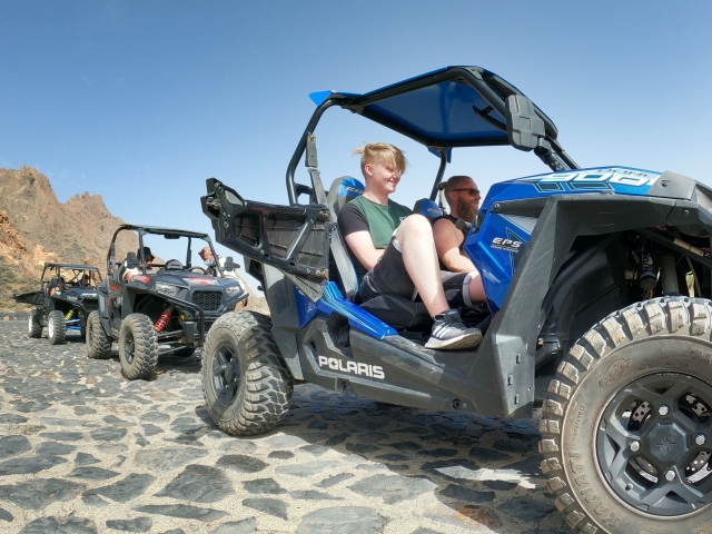 Listos para recorrer a toda velocidad con los buggies