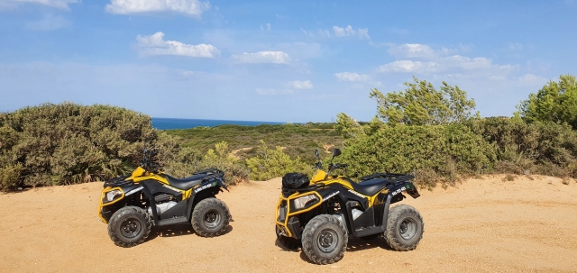 Itinéraires en quad à travers les criques de Cadix 