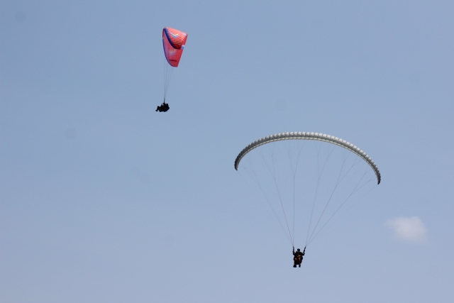 Salto tándem en parapente en Gran Canaria