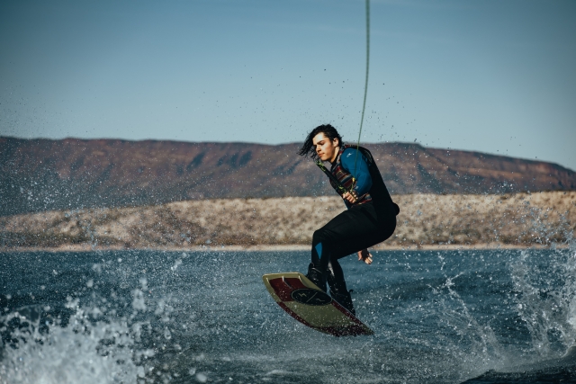 Wakeboard en la playa de Pals
