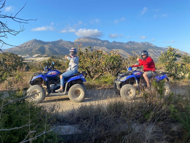  Sali sui nostri quad