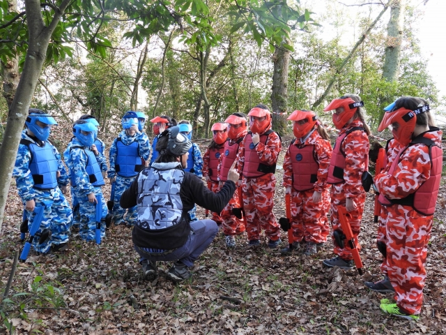  Paintball in the forest for all ages 
