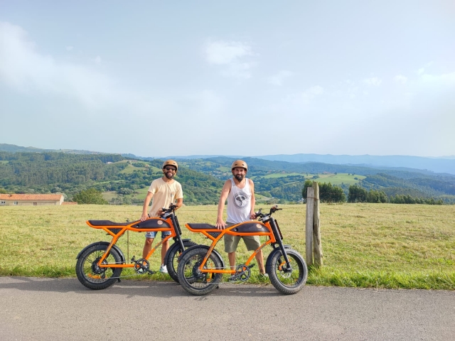En bici a Comillas