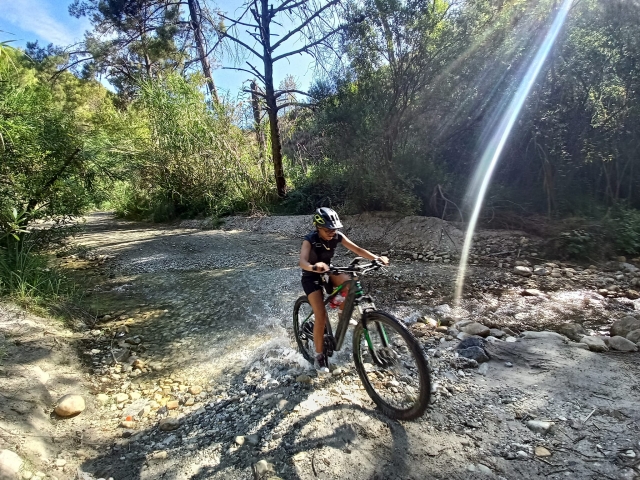 Controla un bicicleta eléctrica en Malga