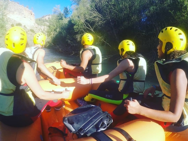 Descenso de rafting
