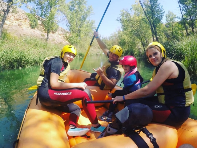 Ven a hacer rafting a Cuenca