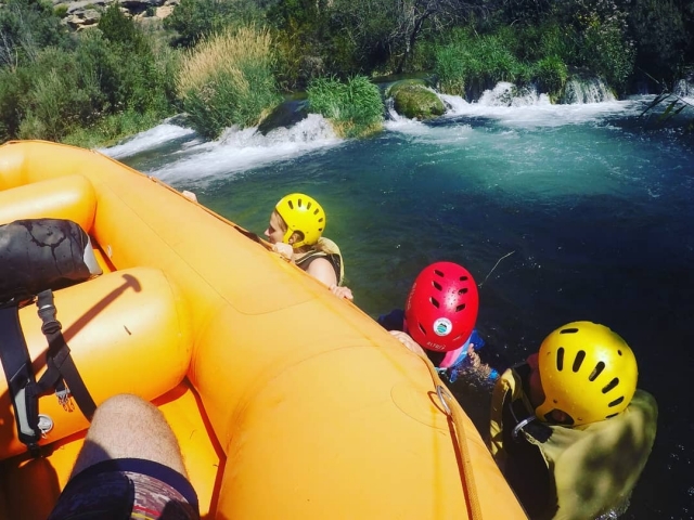Descendiendo rápidos