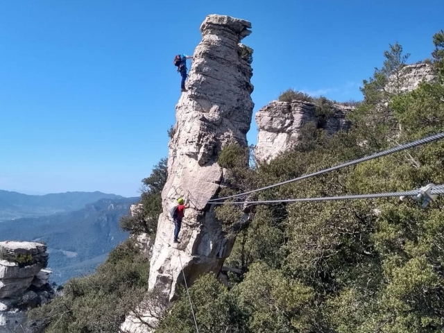  Praticare una via ferrata