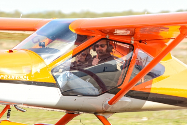 Experiencia de vuelo en Madrid