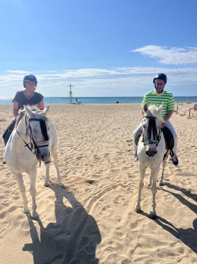 Review of Sarah about Horseback riding route to La Rubina Beach, 2 hours