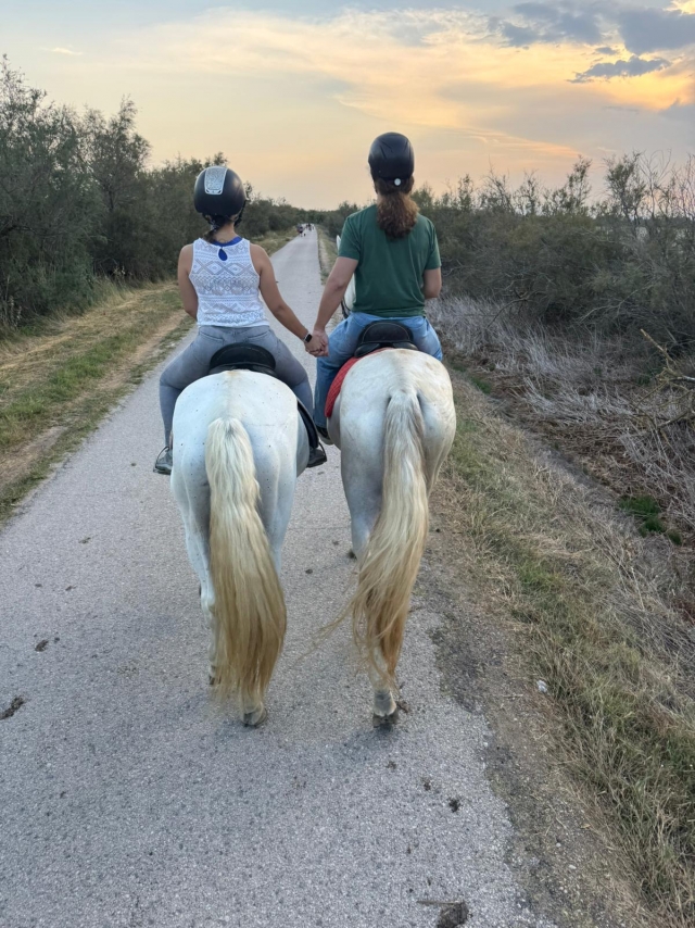 Opinión de María sobre Ruta a caballo hasta la Playa de La Rubina, 2h