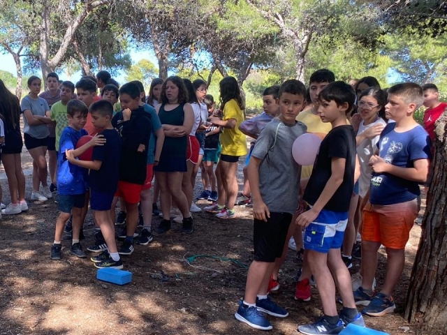 English camp in Oropesa del Mar 