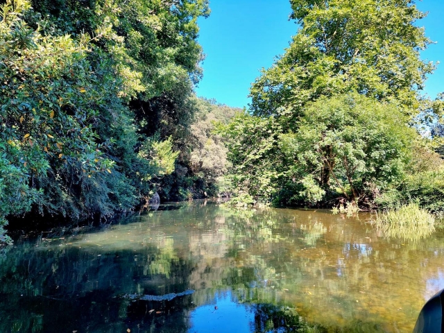  Route fluviale à travers la Ría de Cubas 