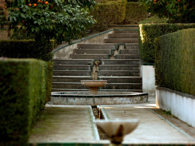 Escaleras del Jardín del Marqués de Vega Inclán
