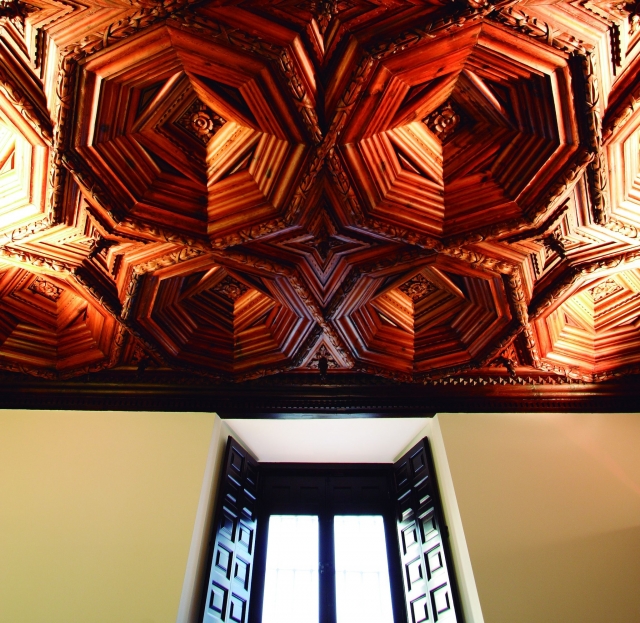  Soffitto a cassettoni rinascimentale 