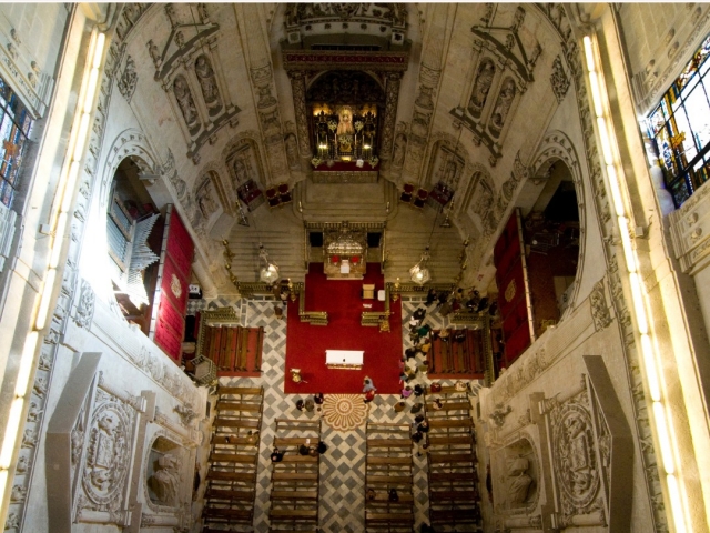  Foto dall'alto della cattedrale 