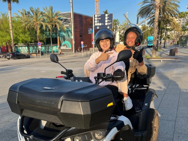  Quads biplaces à Barcelone 