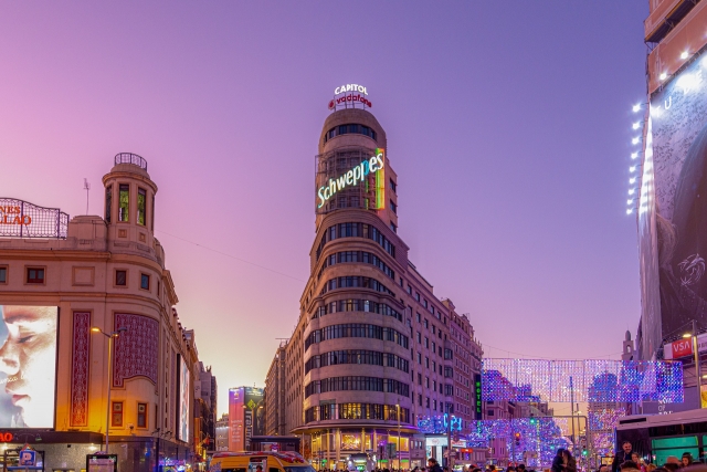 El letrero de Schweppess