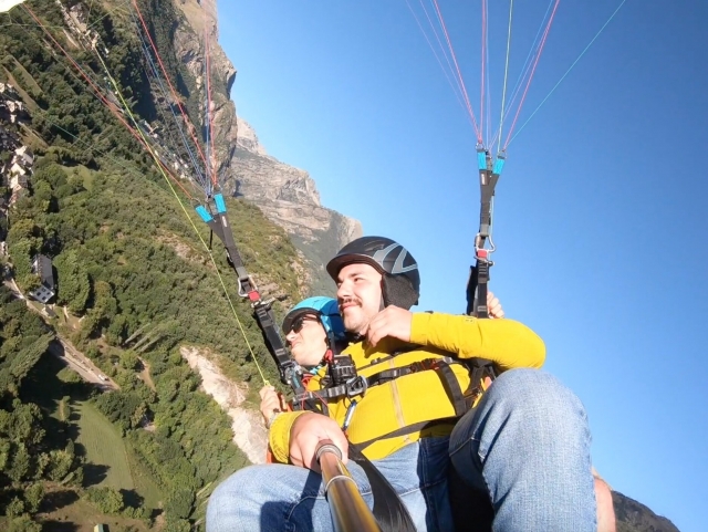 Flug über Panticosa 