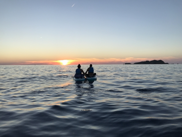  SUP和Sunset in Ibiza 