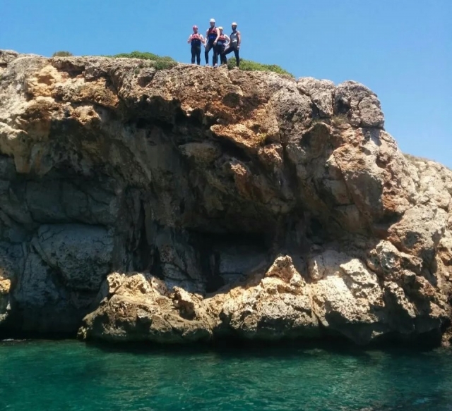  Coasteering im Süden Mallorcas
