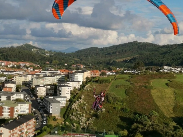  Flight over Sopelana 