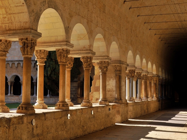 Visita al monasterio de San Cugat del Vallés