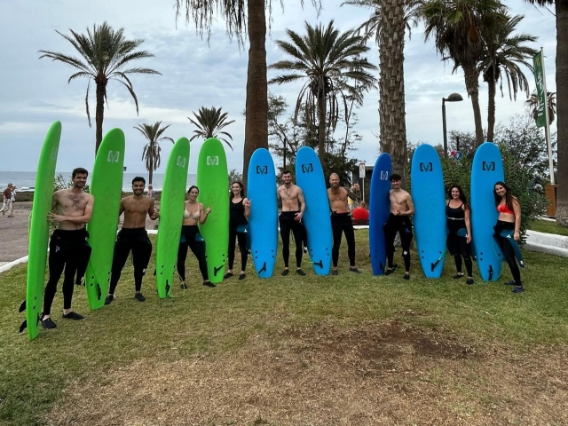  Tenerife的Surfcamp 