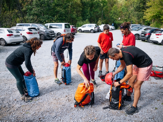  Preparazione degli zaini 