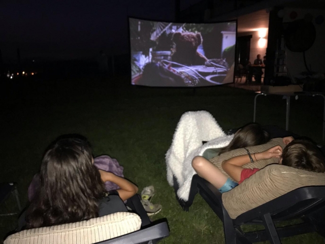 Cine de verano al aire libre