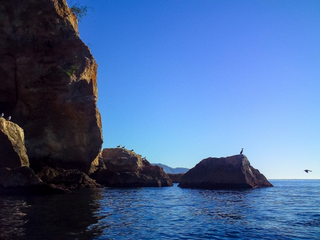 Paddle surf desde playa de Maro