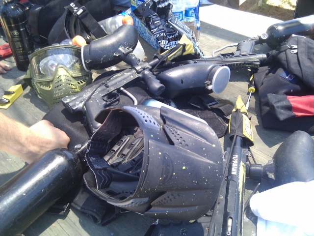 Equipo de paintball
