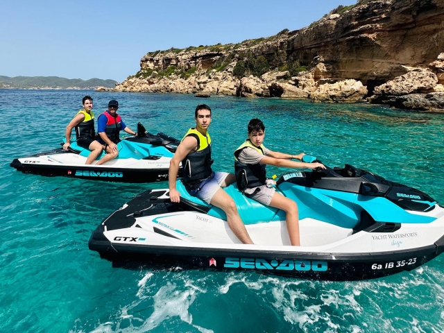 Ruta en moto de agua