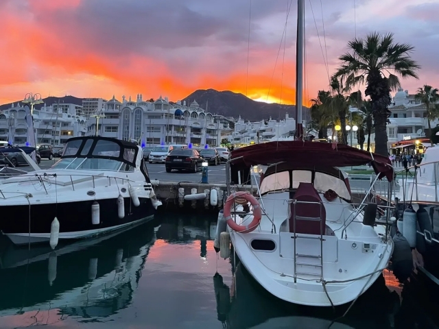 En el puerto