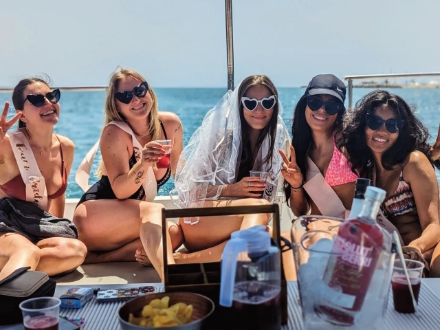 Despedida de soltera a bordo