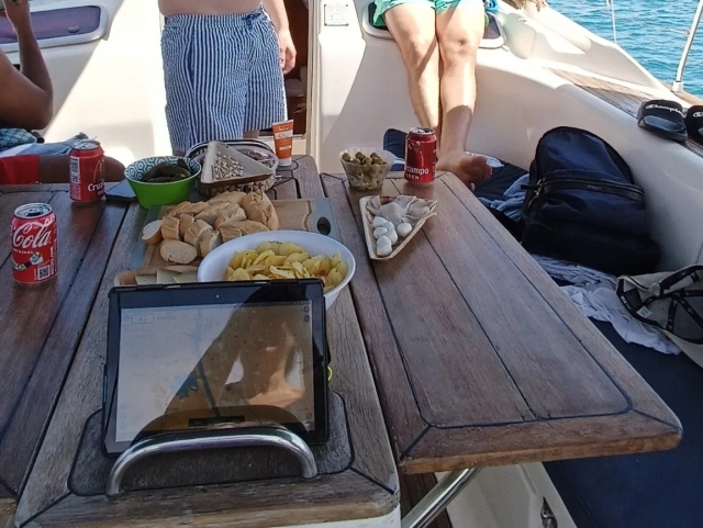 Aperitivos a bordo