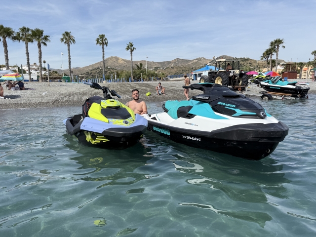 Ruta en moto de agua