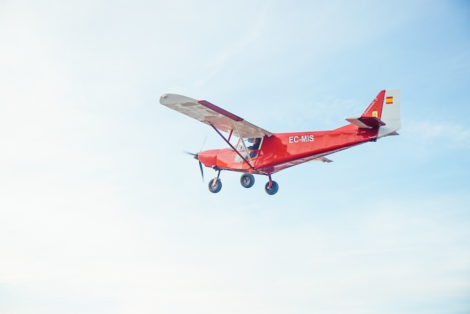 Vuelo en avioneta por el Deltebre